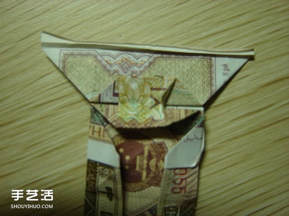 紙幣折紙照相機(jī)圖解 美金折相機(jī)的折法詳解 -  itrip.net.cn