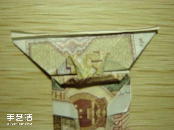 紙幣折紙照相機(jī)圖解 美金折相機(jī)的折法詳解 -  itrip.net.cn
