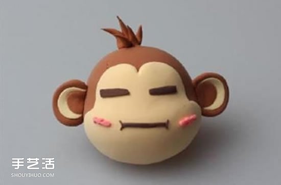 超輕粘土悠嘻猴DIY 手工制作粘土悠嘻猴圖解 -  itrip.net.cn