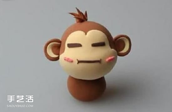 超輕粘土悠嘻猴DIY 手工制作粘土悠嘻猴圖解 -  itrip.net.cn