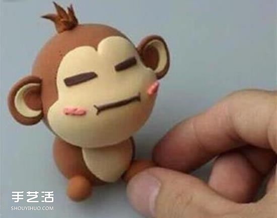 超輕粘土悠嘻猴DIY 手工制作粘土悠嘻猴圖解 -  itrip.net.cn