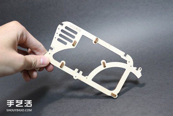 UGEARS自走拖拉機(jī)模型制作 利用橡皮筋產(chǎn)生動(dòng)力 -  itrip.net.cn