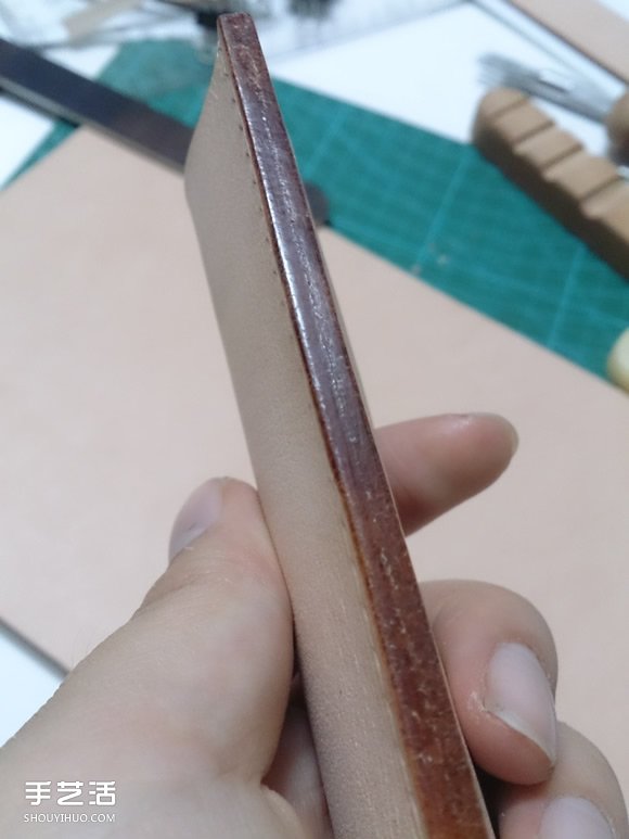 植鞣革劍橋包制作教程 自制劍橋包DIY方法圖解 -  itrip.net.cn