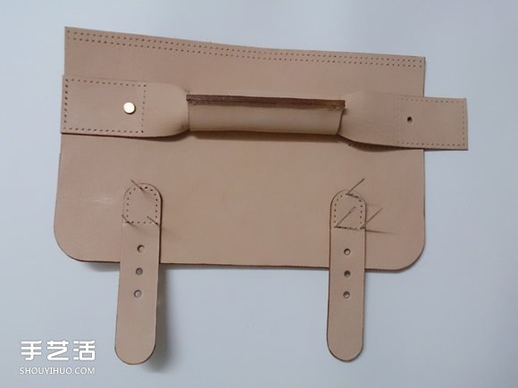 植鞣革劍橋包制作教程 自制劍橋包DIY方法圖解 -  itrip.net.cn
