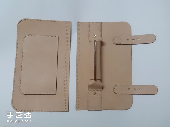 植鞣革劍橋包制作教程 自制劍橋包DIY方法圖解 -  itrip.net.cn