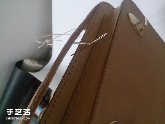 植鞣革劍橋包制作教程 自制劍橋包DIY方法圖解 -  itrip.net.cn