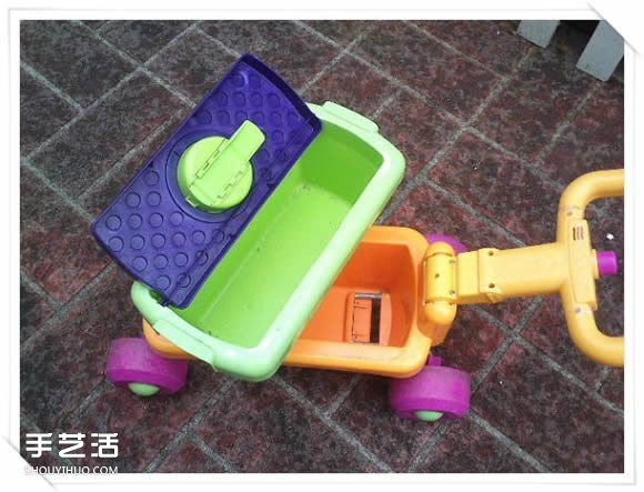 鐵架DIY花盆架子圖解 舊玩具廢物利用做花盆架 -  itrip.net.cn
