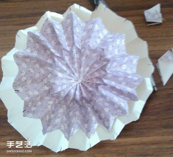 DIY油紙傘制作教程 迷你油紙傘的折疊圖解 -  itrip.net.cn