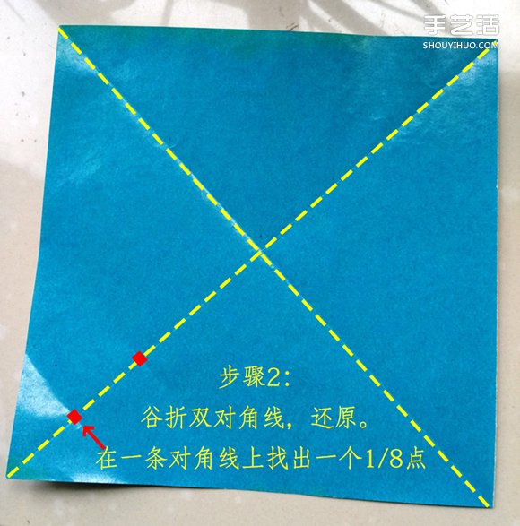 葉上之蛙折疊方法圖解 折紙葉子上的青蛙過程 -  itrip.net.cn