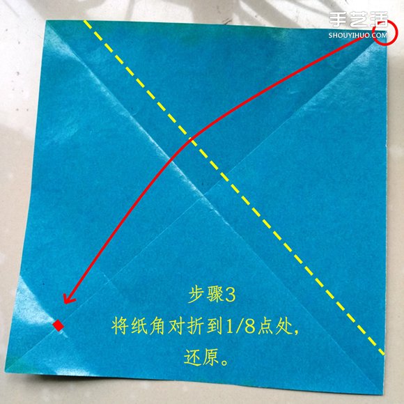 葉上之蛙折疊方法圖解 折紙葉子上的青蛙過程 -  itrip.net.cn