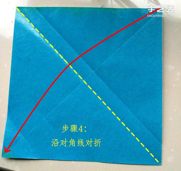葉上之蛙折疊方法圖解 折紙葉子上的青蛙過程 -  itrip.net.cn