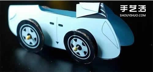 幼兒園卡通剪紙小汽車 卡紙簡單制作小汽車圖解 -  itrip.net.cn
