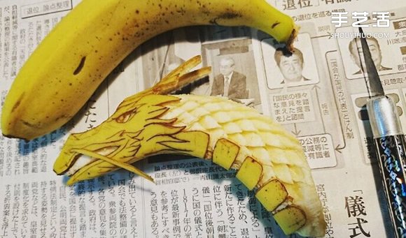 食物雕刻家Gaku  將平凡的蔬果雕刻成藝術(shù)品 -  itrip.net.cn