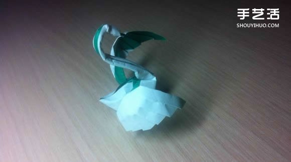 白天鵝折紙圖解教程 紙折天鵝的方法步驟 -  itrip.net.cn