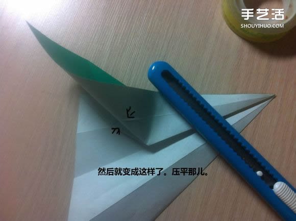 白天鵝折紙圖解教程 紙折天鵝的方法步驟 -  itrip.net.cn