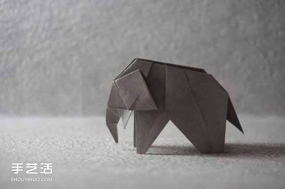 復(fù)雜折紙大象步驟圖解 提供cp圖和實拍教程 -  itrip.net.cn