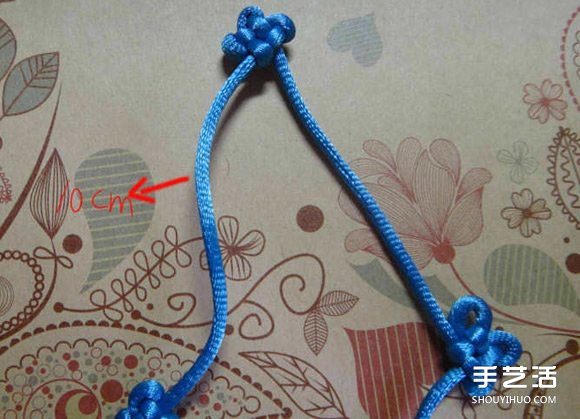 最基本酢漿草結(jié)及其組合結(jié)如意結(jié)的編織圖解 -  itrip.net.cn