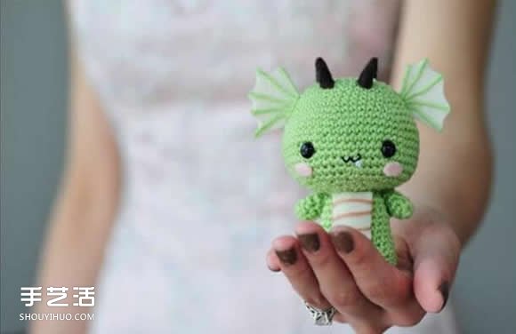 針織制作可愛的小龍 超萌小龍玩偶鉤針DIY -  itrip.net.cn