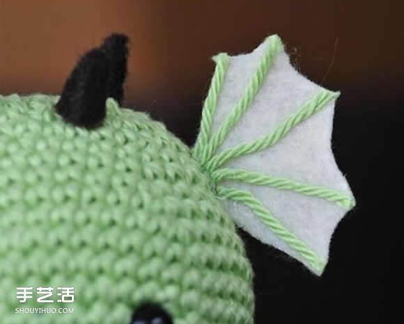 針織制作可愛的小龍 超萌小龍玩偶鉤針DIY -  itrip.net.cn