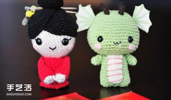 針織制作可愛的小龍 超萌小龍玩偶鉤針DIY -  itrip.net.cn