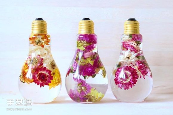 日本花卉藝術(shù)家打造超夢(mèng)幻的燈泡花藝裝飾品 -  itrip.net.cn