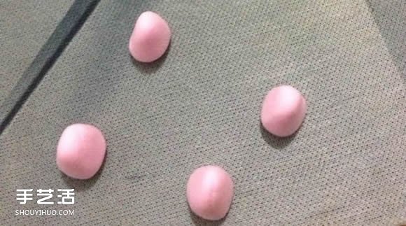 超輕粘土小粉豬DIY圖解 手工粘土小豬的做法 -  itrip.net.cn
