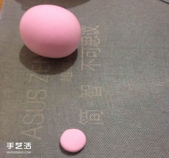 超輕粘土小粉豬DIY圖解 手工粘土小豬的做法 -  itrip.net.cn