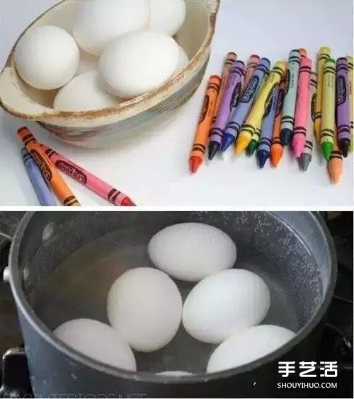 幼兒雞蛋畫制作方法 DIY雞蛋畫畫可愛圖片 -  itrip.net.cn