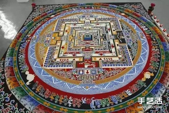 傳世千年的壇城沙畫 辛苦創(chuàng)作卻注定被毀掉 -  itrip.net.cn
