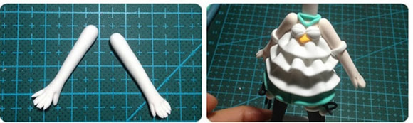 超輕粘土DIY制作DN龍之谷女弓箭手人偶手辦 -  itrip.net.cn