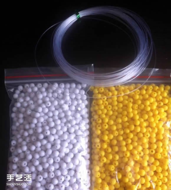 串珠手工藝品制作教程：孵化的小雞 -  itrip.net.cn
