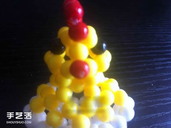 串珠手工藝品制作教程：孵化的小雞 -  itrip.net.cn