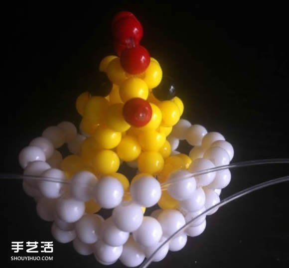 串珠手工藝品制作教程：孵化的小雞 -  itrip.net.cn