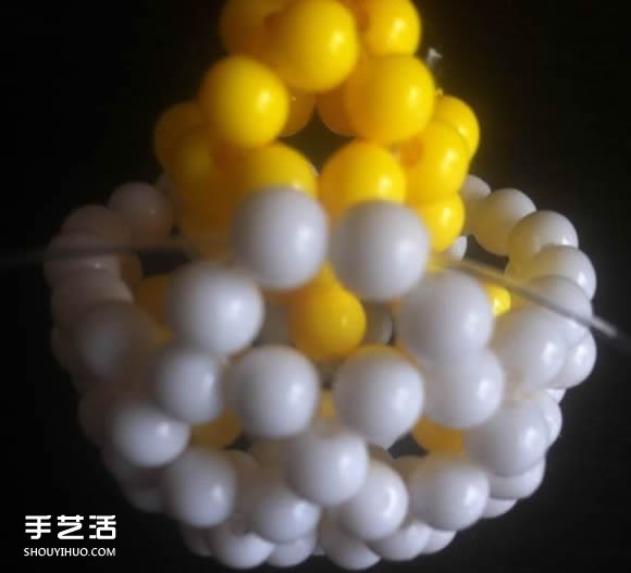 串珠手工藝品制作教程：孵化的小雞 -  itrip.net.cn