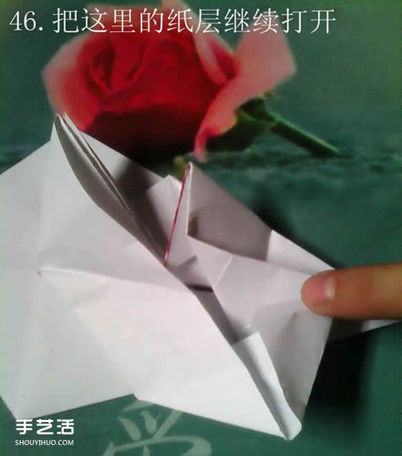 神谷哲史天馬折紙教程 復(fù)雜立體天馬折法圖解 -  itrip.net.cn