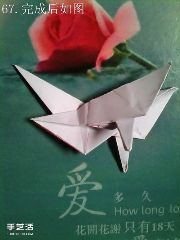 神谷哲史天馬折紙教程 復(fù)雜立體天馬折法圖解 -  itrip.net.cn