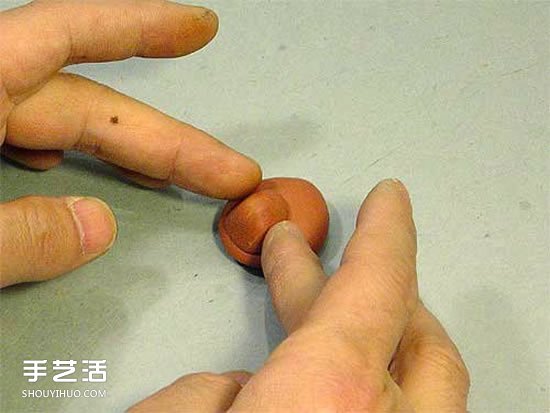 超輕粘土狗頭鑰匙扣DIY 手工自制粘土狗頭掛件 -  itrip.net.cn