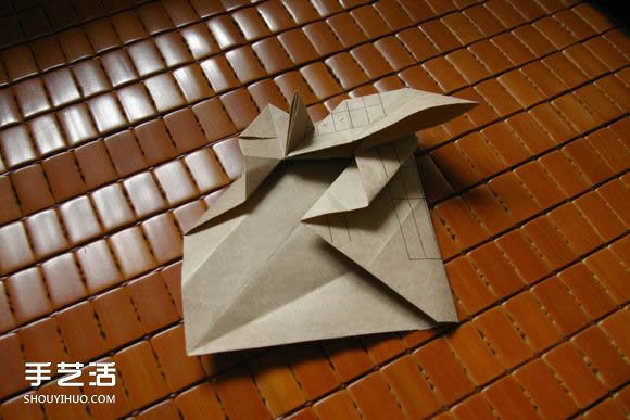 馬伯納犀牛折紙教程 馬伯納犀牛的折法圖解 -  itrip.net.cn