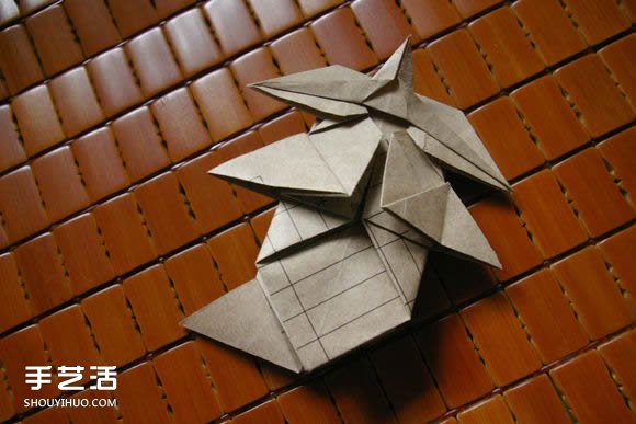 馬伯納犀牛折紙教程 馬伯納犀牛的折法圖解 -  itrip.net.cn