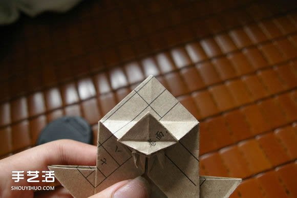 馬伯納犀牛折紙教程 馬伯納犀牛的折法圖解 -  itrip.net.cn