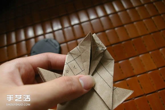 馬伯納犀牛折紙教程 馬伯納犀牛的折法圖解 -  itrip.net.cn