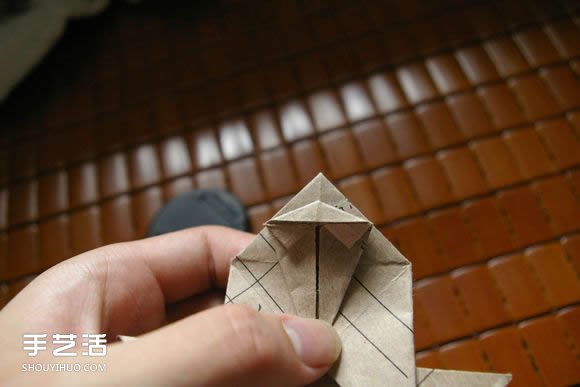 馬伯納犀牛折紙教程 馬伯納犀牛的折法圖解 -  itrip.net.cn