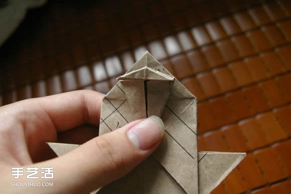 馬伯納犀牛折紙教程 馬伯納犀牛的折法圖解 -  itrip.net.cn