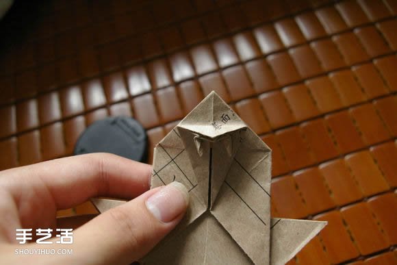 馬伯納犀牛折紙教程 馬伯納犀牛的折法圖解 -  itrip.net.cn