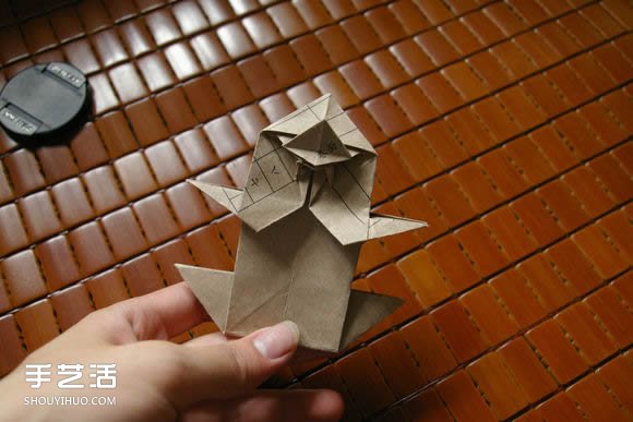 馬伯納犀牛折紙教程 馬伯納犀牛的折法圖解 -  itrip.net.cn