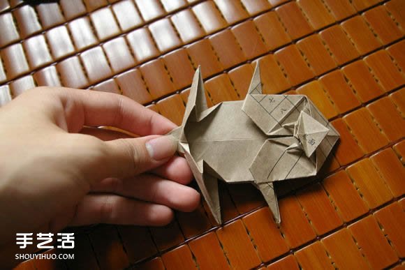 馬伯納犀牛折紙教程 馬伯納犀牛的折法圖解 -  itrip.net.cn