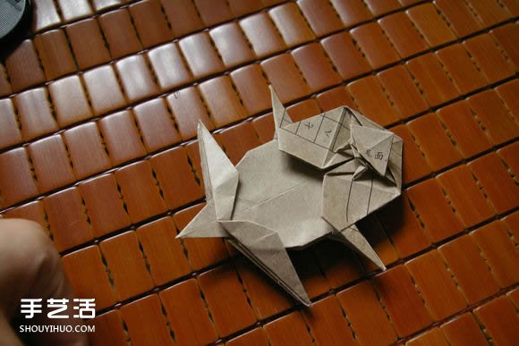 馬伯納犀牛折紙教程 馬伯納犀牛的折法圖解 -  itrip.net.cn
