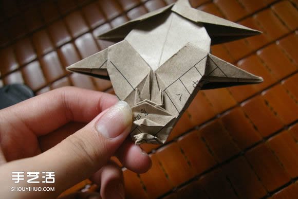 馬伯納犀牛折紙教程 馬伯納犀牛的折法圖解 -  itrip.net.cn