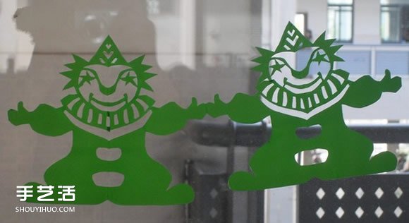 兒童窗花剪紙圖案欣賞 簡(jiǎn)單春節(jié)窗花剪紙圖片 -  itrip.net.cn