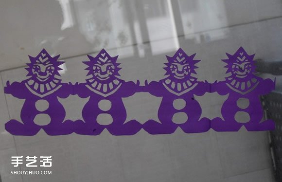 兒童窗花剪紙圖案欣賞 簡(jiǎn)單春節(jié)窗花剪紙圖片 -  itrip.net.cn